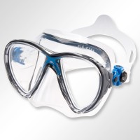 Sportausrüstung Cressi Taucherbrille Maske Big Eyes Blau Freizeit Schnorcheln 