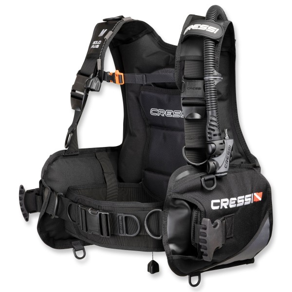 Cressi Solid Plus Tauchjacket - bleiintegriertes BCD