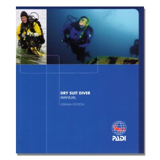 Dry Suit Diver Manual von Padi, deutsch