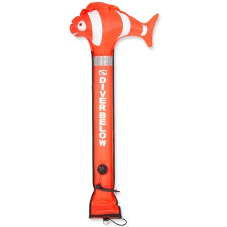 Oceama Tauchboje Nemo - 120 cm, orange