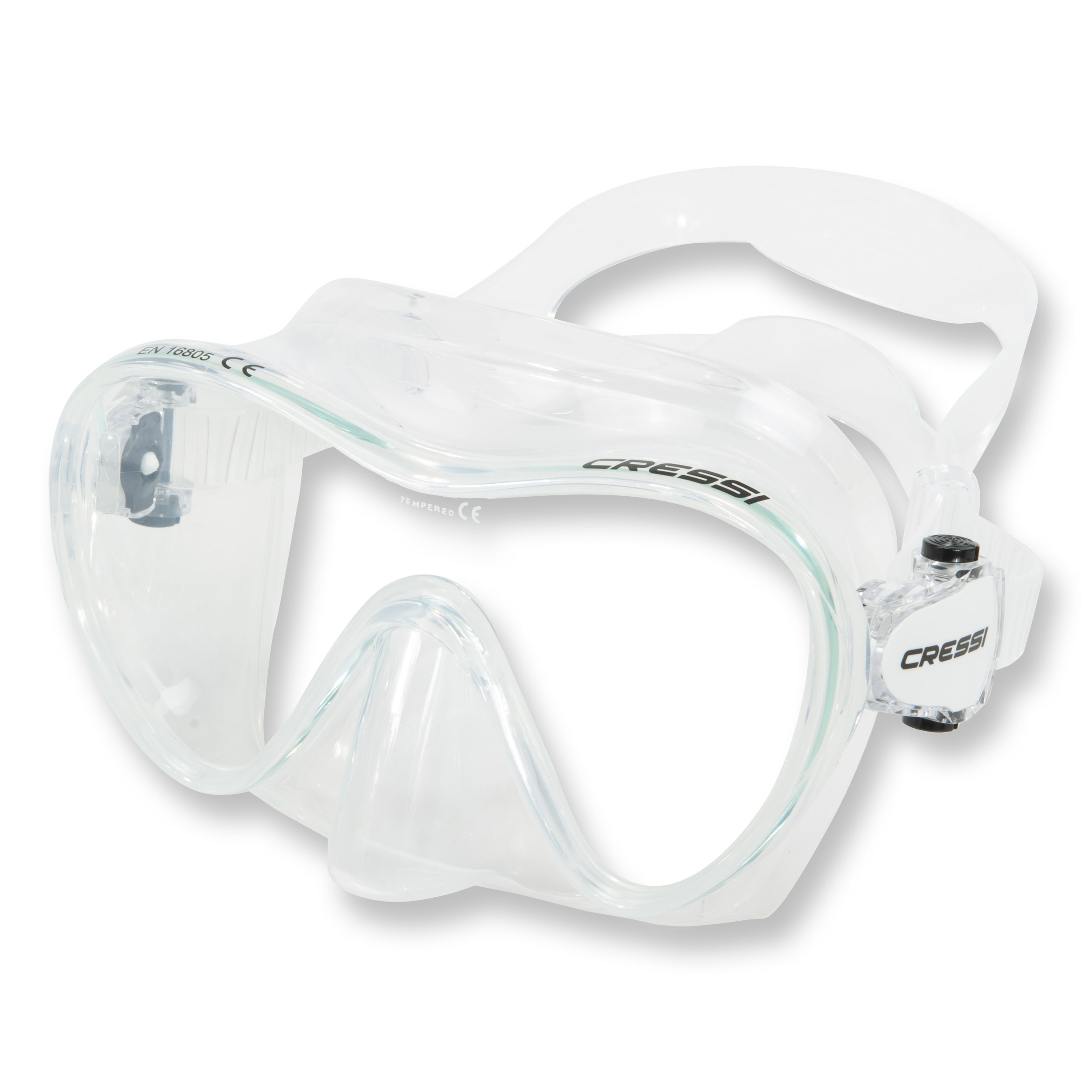 Cressi Taucherbrille F1 small Tauchermaske Maskenband Silikon 