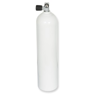 OMS Aluminiumflasche Mono 7 Liter weiß