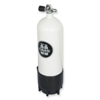OMS Mono Stahlflasche 10 Liter - Ventil ausbaufähig