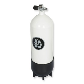 OMS Mono Stahlflasche 15 Liter - Ventil ausbaufähig